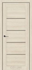 Атлантік Крем/Чорне скло